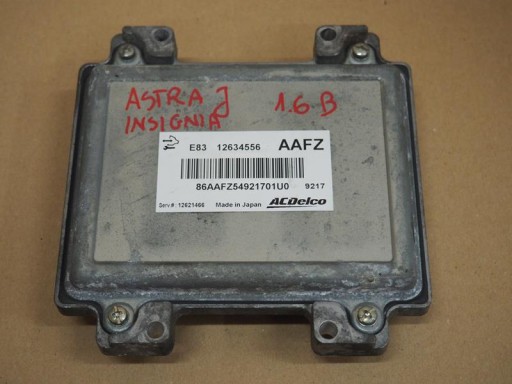 CALCULATOR MOTOR OPEL ASTRA J INSIGNIA 1.6B