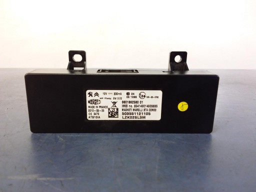 PEUGEOT 508 SI MODULUL CONTROLLER 980186258001