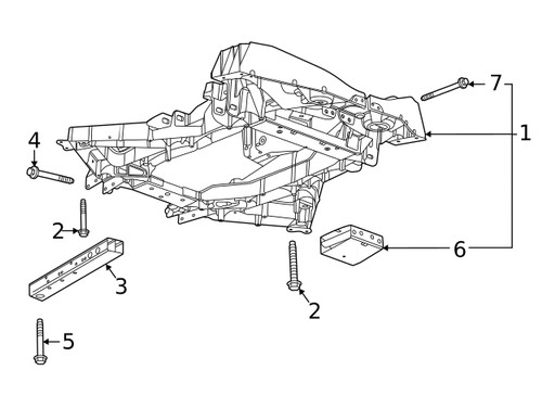 carucior cu sania spate chevrolet corvette c8 2020-24