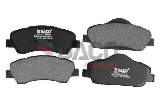 DACO Set placute frana FRONT