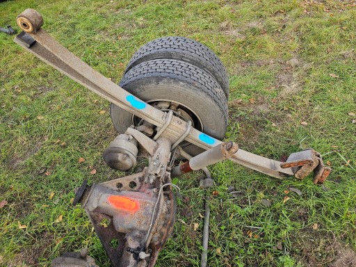 ARCO SPATE STÂNGA DREAPTA 2 FUSE 7 cm 164 cm ROȚI IVECO EUROCARGO 17,5''