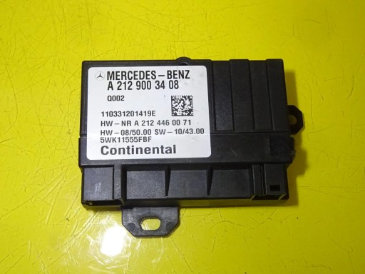 MODUL CONTROLLER POMPA DE COMBUSTIBIL MERCEDES W204 W212 W218 A2129003408 NR443