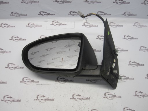 Qashqai I J10 lift 11r oglindă stângă E11026202 7 Pin English
