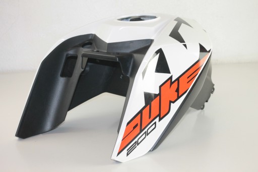 KTM DUKE 125 200 11-16 OVERLAY CAPAC REZERVOR CARENARE REZERVOR