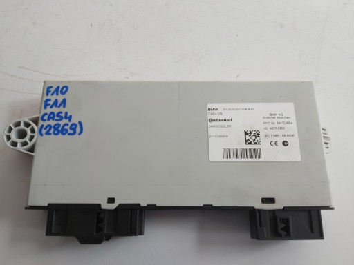 Modul controler Cas 4 BMW F10 9257038 5WK50322LBR