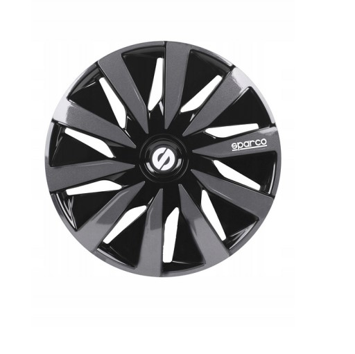 Sparco Lazio 16 "Hubcaps auto 3 Black Universal
