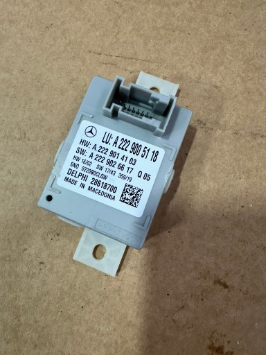 Modul Ambitne, modul lumini interioare Mercedes Clasa C W205 DE