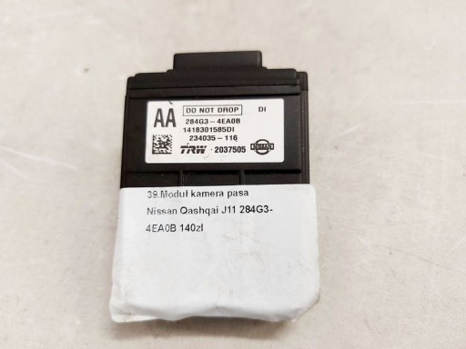 NISSAN QASHQAI 2 II J11 CAMERA LANE ASSISTANT 284G3-4EA0B