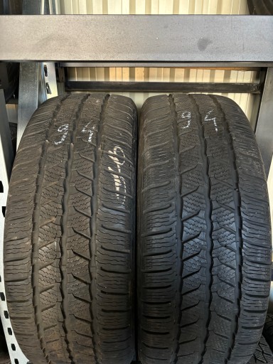 2x anvelope de iarna Continental 225/55R17C 6mm, stare foarte buna, 2022.