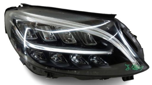 Mercedes-Benz C Clasa 205 W205 Ridicați Fața frontală din fața dreaptă a lămpii din față