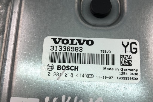 ECU Volvo S60 II 31336983 2011 Unitate de control al motorului